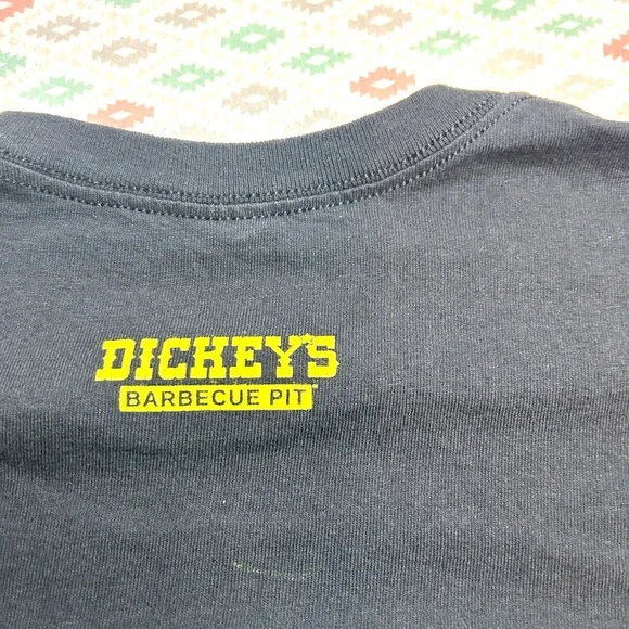 Eat My Smoke Dickeys BBQ Graphic Tee Black Size XL - Picture 8 of 8